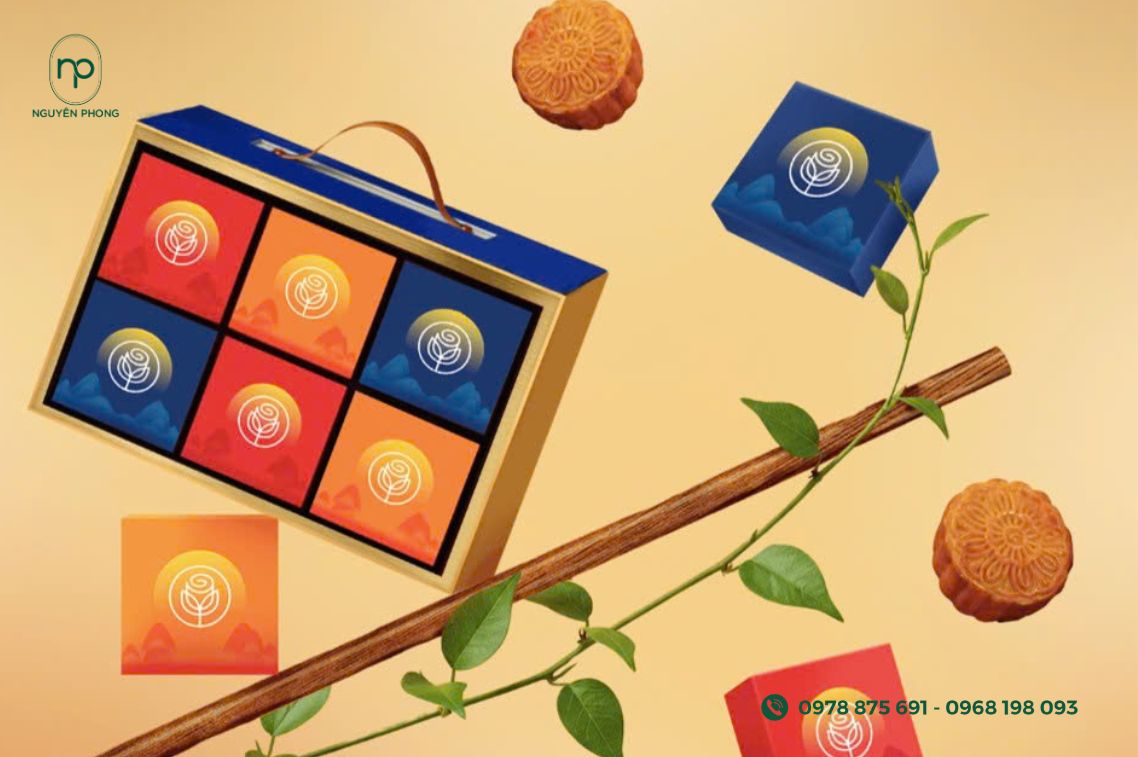Mẫu hộp bánh trung thu của các khách sạn nổi tiếng